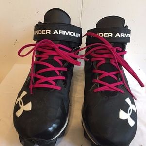 Under Armour Bound UA Crusher Cleats Spikes Sz 13